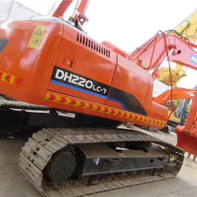 Doosan DH220LC-7 Excavateur de 22 tonnes VALVE hydraulique originale et capacité de seau 1,2 utilisée