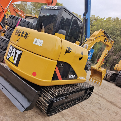 6 TONNES Poids de fonctionnement Pompes hydrauliques d'origine Excavateur d'occasion Cat 308e 307e 306e 305e