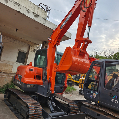 Excavateur Doosan DX60-9C d'occasion de 2019 6 tonnes 7 tonnes Excavateur hydraulique Crawler Mini-excavateurs