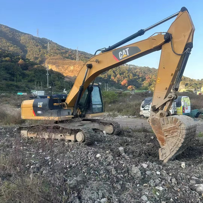 28230 kg Poids de fonctionnement Excavateur d'occasion CAT 326D avec pompe hydraulique originale