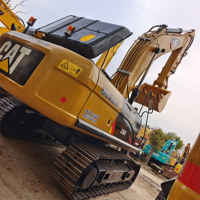 Excavateur Caterpillar 336 d'occasion avec 1200 heures de travail et cylindre hydraulique d'origine