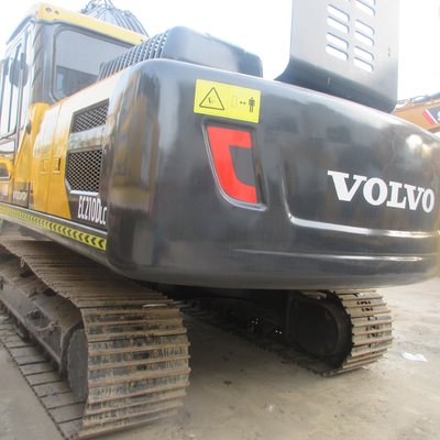 Excavateur Volvo EC210D 21 tonnes machine d'occasion avec cylindre hydraulique d'origine