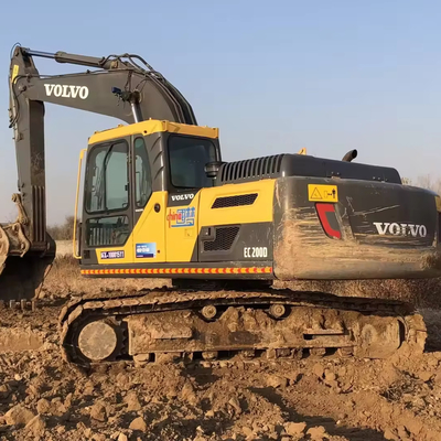 VOLVO EC200D Excavateur d'occasion de 20 tonnes en bon état pour la construction de ponts