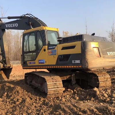 Utilisé Volvo EC200d Ec200dl Ec200el 20 tonnes grosse creuseuse creuseuse à prix abordable