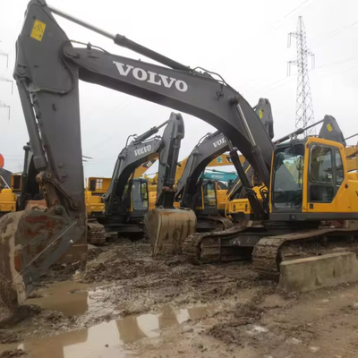 VolvoEC290D Excavatrice à rampe utilisée de 29 tonnes avec peu de temps de travail en bon état
