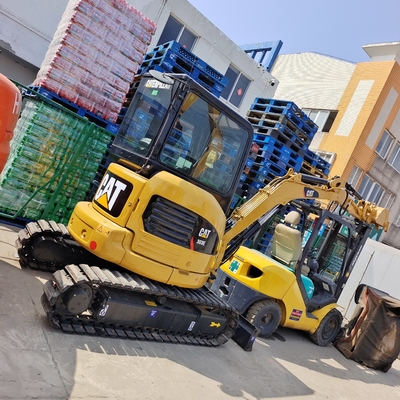 Excavatrices miniatures CAT 303E usagées de 3,5 tonnes Excavatrice CAT 303,5 303 303C 303Cr avec pièces jointes