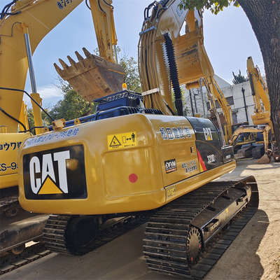 1200 heures de travail CAT 320D Excavatrices d'occasion de capacité 1 seau Machines de déplacement de terre