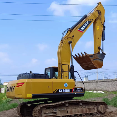 30 tonnes Sany 305 creuseuse moyenne utilisée Sany 305h excavateur avec pompe hydraulique originale