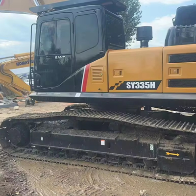 ORIGINAL 35 tonnes grande machine d'occasion SANY 335H Excavateur avec 1200 heures de travail