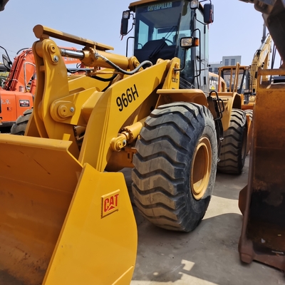 92 KW chargeuse à roues d'occasion Cat966 Cat 966H pour machines de construction