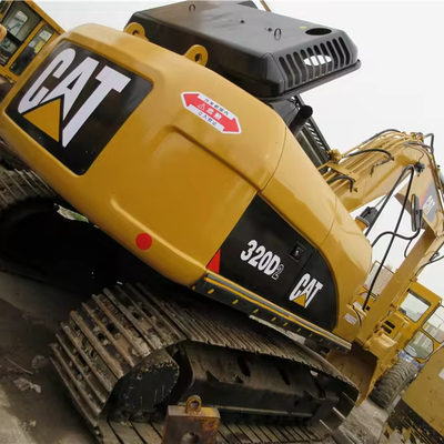 Excavateur 320D en bon état avec une capacité de 1cbm et peu de temps de travail du Japon