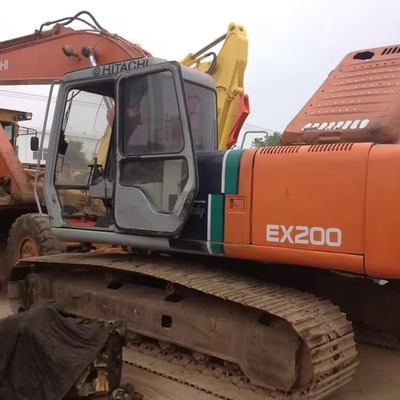 Excavatrice utilisée Hitachi de 120 kW EX100-2 EX200-1 EX200-2 EX200-3 EX200-5 avec pièces détachées