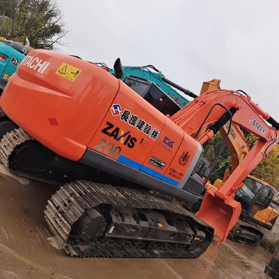 L'occasion de 20 tonnes utilisées Hitachi 200-3g Excavateur avec moteur ISUZU et 1CBM Bucket
