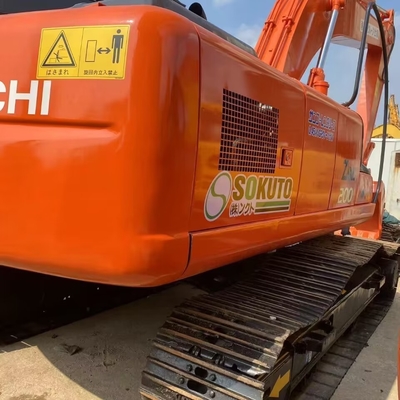 Excavatrice utilisée Hitachi zx200 20 tonnes 1CBM capacité de seau de la machine Poids 200000 KG