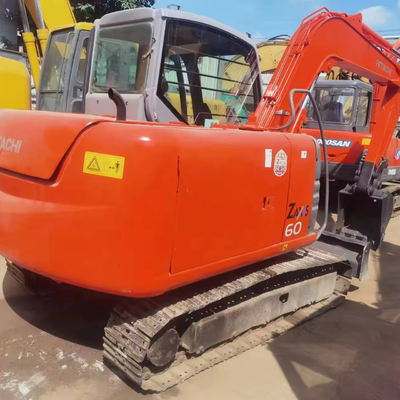 4000 heures de travail Hitachi ZX120-3 Excavateur d'occasion avec pompe hydraulique originale