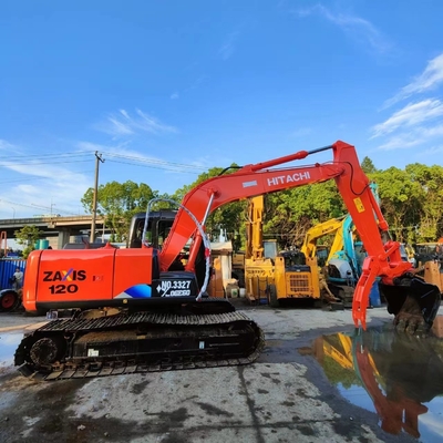 Poids de fonctionnement 12ONS Hitachi ZX120-3 Excavator Digger avec moteur Isuzu AJ-4JJ1X