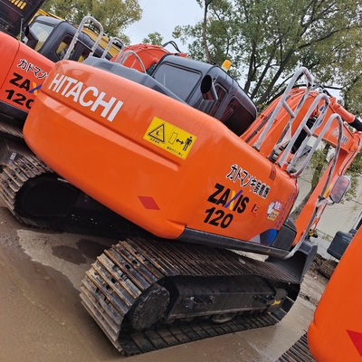 Excavateur HITACHI EX120-5 zx120 avec moteur Isuzu AJ-4JJ1X et 4000 heures de travail