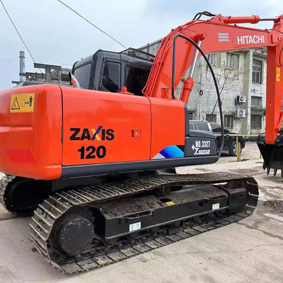 Excavateur Hitachi ZX120 ZX120-3 avec moteur Isuzu AJ-4JJ1X et poids de fonctionnement 12ONS