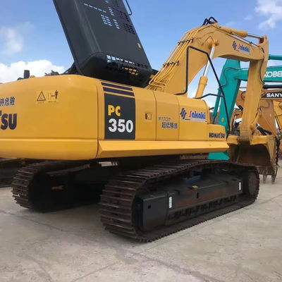2023 Utilisé Komatsu PC350 Excavateur hydraulique à rampe 1,5cbm Capacité de seau