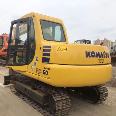 Utilisé Japon 6 tonnes Excavators PC60-7 d'occasion Excavators Komatsu PC56-7PC30MR original