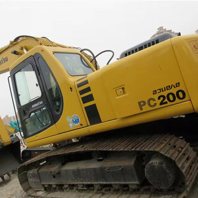 100% japonais, utilisé Komatsu PC200-6 Excavator 99KW, soupape hydraulique originaire du Japon.