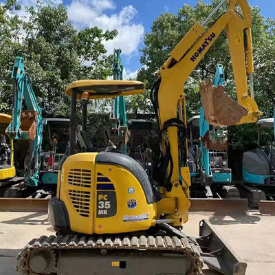 PC35 Utilisé Japon Komatsu 3,5 tonnes mini-excavatrice PC35MR-2 PC40 PC55 hydraulique creuseur