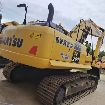 8000 Profondeur maximale de creusement Excavatrice utilisée Komatsu PC200-8 avec pompe hydraulique originale