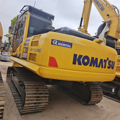 Excavatrice japonaise PC200-7 PC200-8 avec moteur original et capacité de seau de 1cbm