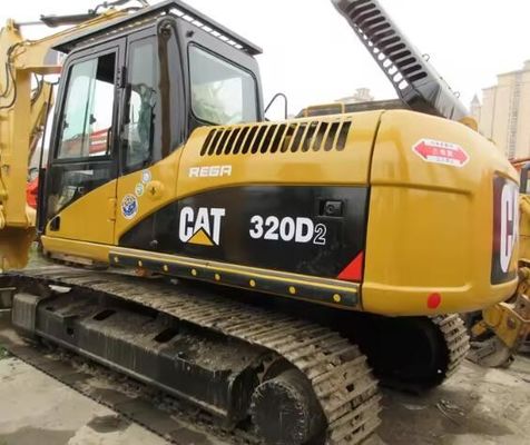 Excavateur Cat 320D d'origine japonaise en bon état avec peu de temps de travail