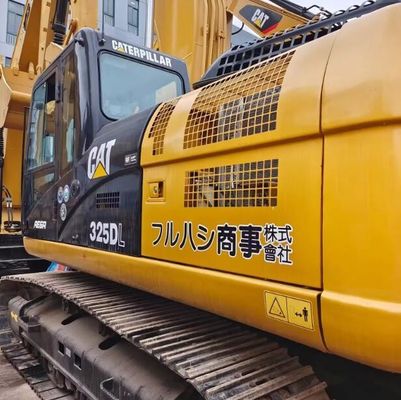 25000 kg de poids de la machine utilisée Caterpillar 325D Crawler Excavator du Japon avec moteur