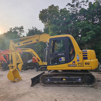 800 heures de travail Excavateur PC60-7 original Komatsu avec pompe hydraulique originale