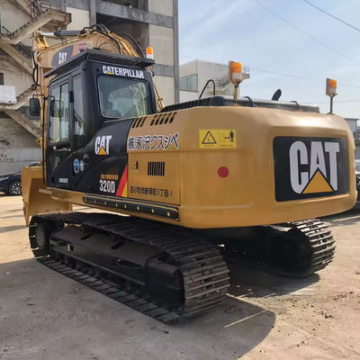Excavateur à rampe Cat 320D utilisé 3.5/5.7 Vitesse nominale
