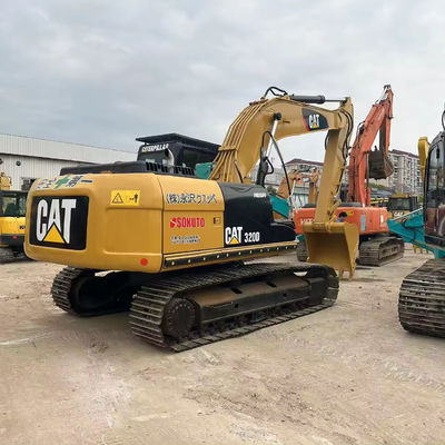 Salons de réparation de machines Excavateur CAT 320 utilisé Caterpillar 320D2 Excavateur rampant CAT320