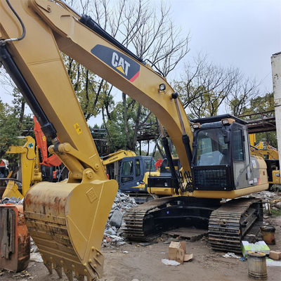Excavateur CAT 320D d'occasion avec cylindre hydraulique d'origine en excellent état