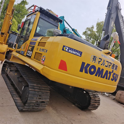 Excavateur Komatsu PC220-8 d'occasion avec cylindre hydraulique original en bon état
