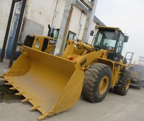 Charge nominale de 20 tonnes Caterpillar chargeur à roues avant d'occasion 966H en bon état