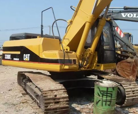 Excavateur à rouleaux Cat 330BL d'occasion avec une capacité de seau de 1,5 m3 et un moteur Cat 3306