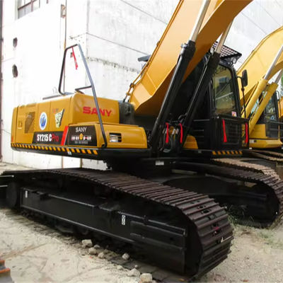 Sany 215C Excavatrice d'occasion de 21 tonnes avec moteur Yammar Excavatrice mobile de type rampant