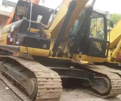 Excavateur à rouleaux 326d d'occasion avec treuil C7.1 moteur pompe hydraulique originale