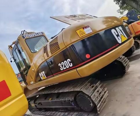 Excavateur à chat japonais 320C pompe hydraulique originale et moteur 3066