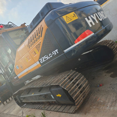 Hyundai 220-9s R220 Crawler Excavators utilisés à Shanghai avec une soupape hydraulique d'origine