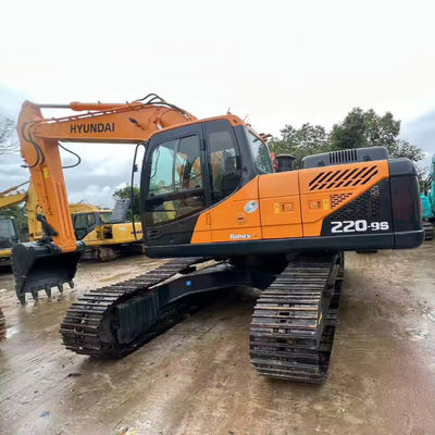 35 Vitesse nominale utilisée Hyundai 220LC-9S Excavateur à rampe pour vos besoins de construction