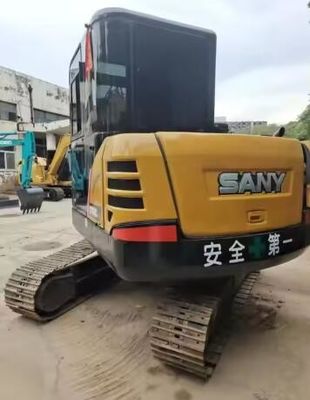 Poids d'exploitation de 6000 kg Excavateur professionnel SANYsySY60C utilisé avec une efficacité de travail élevée