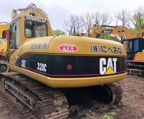320C Excavateur Caterpillar d'occasion du Japon avec 21115 kg de poids de la machine et 3066 moteur