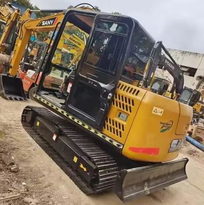 7500 kg de poids opérationnel SANYsy75c Excavateur à haute efficacité de travail et moteur de 43 kW