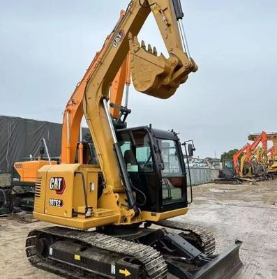 Excavateur d'occasion de 7 tonnes Caterpillar 307E modèle 2018