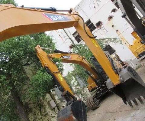 Fonctionnement en douceur SANY SY155H Excavatrice avec cylindre hydraulique d'origine