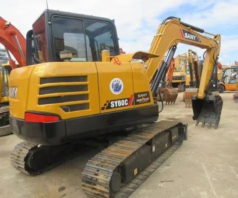 SANYsySY60C pro excavateur Bonne faible consommation d'huile et haut rendement de travail au plus bas