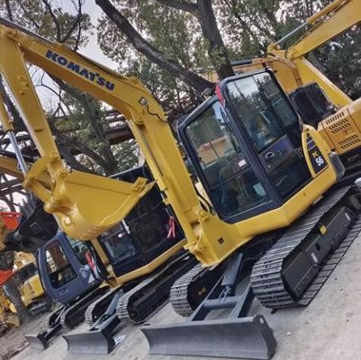 2023 garantie d'utilisation de l'excavateur à remorqueur original Komatsu PC56 moteur S4D87E-1
