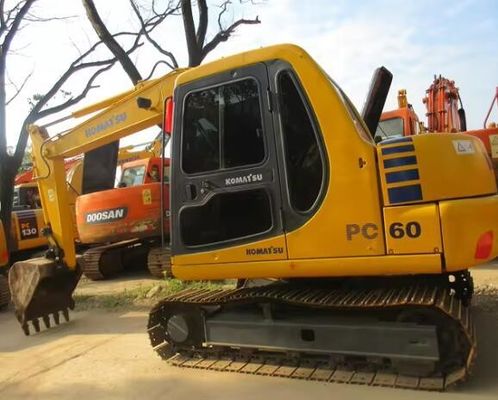 Excavateur japonais original Komatsu PC70 Mini Escavadeira avec soupape hydraulique 2023